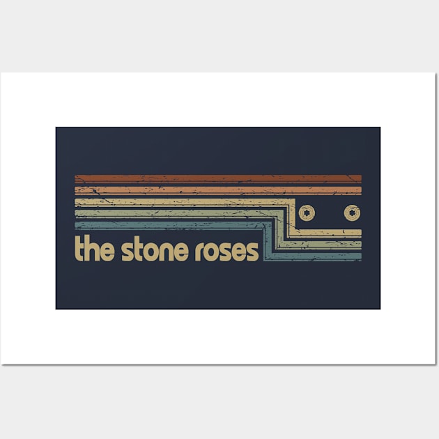 The Stone Roses Cassette Stripes Wall Art by casetifymask